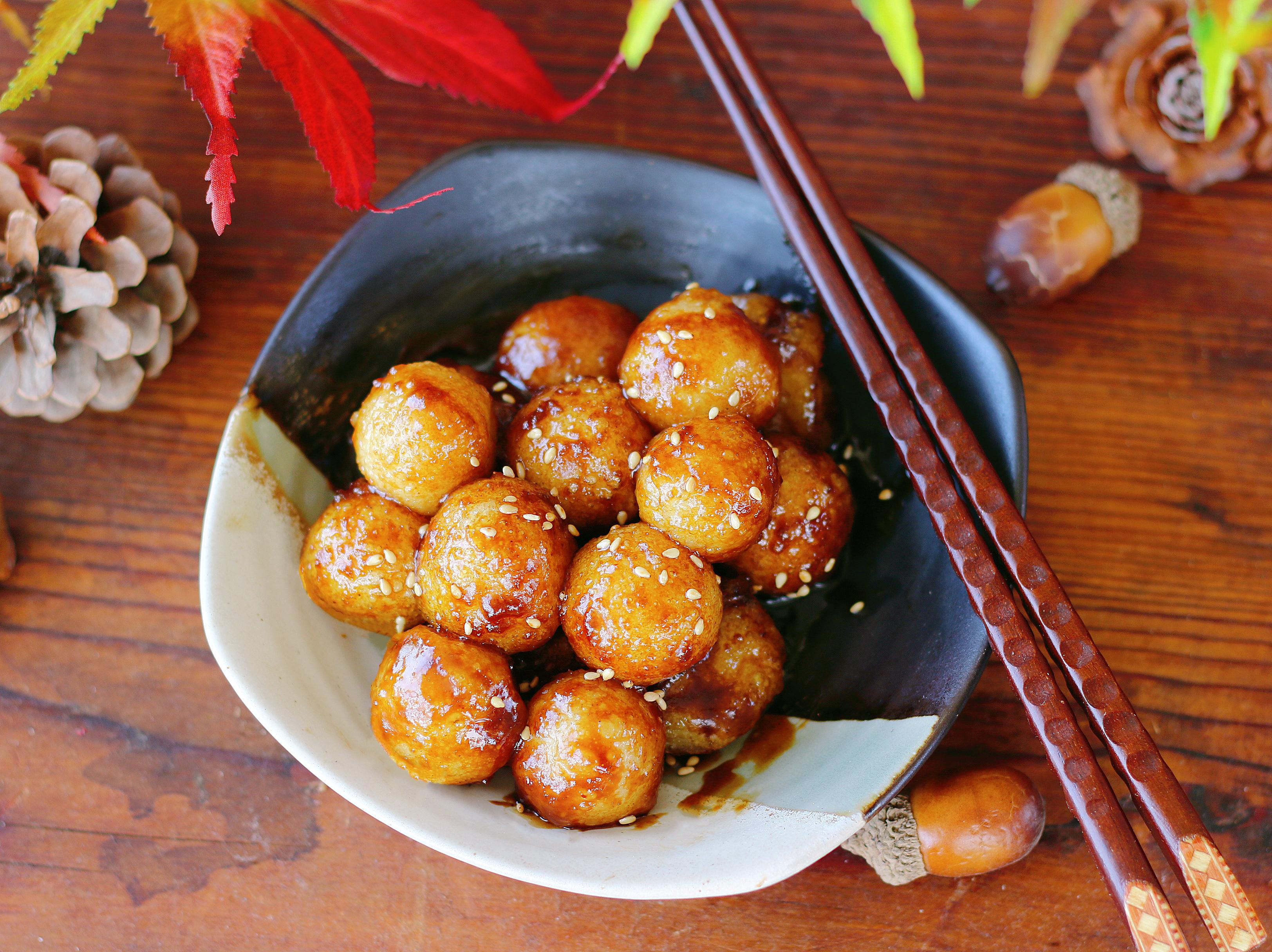 【四川名小吃】糖油果子|一口一个糯叽叽,好吃到停不下来