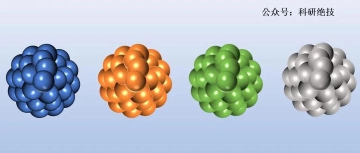 ppt科研绘图 | 纳米团簇的简单绘制!