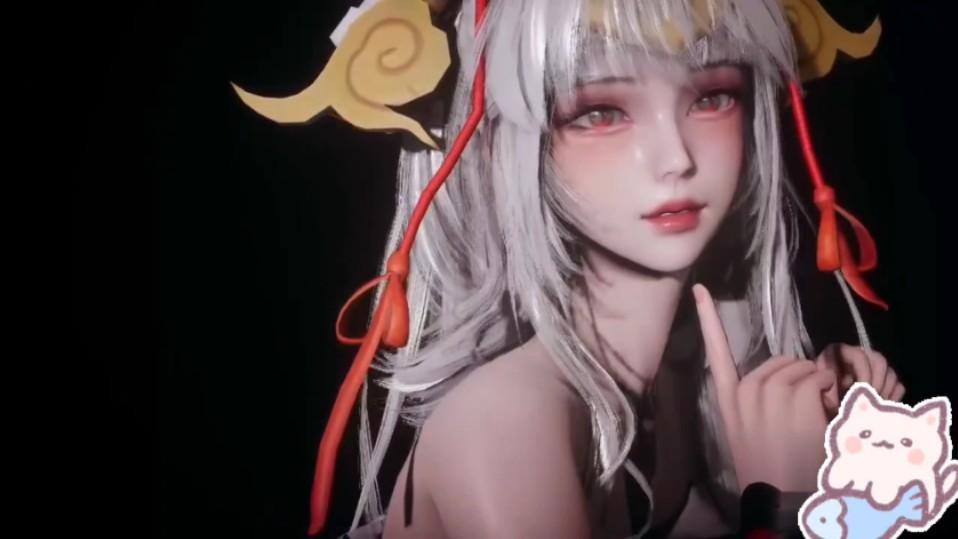 王者荣耀 公孙离 祈雪灵祝 hs2人物卡mod