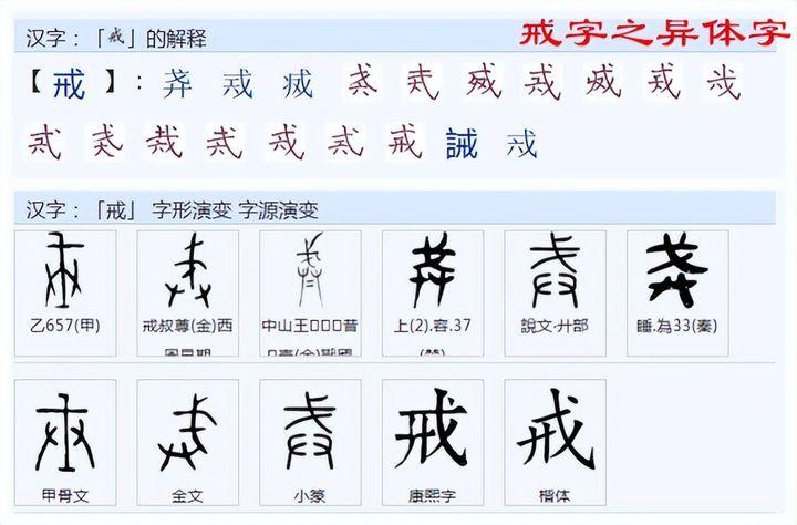 怎样来区别与认识戉、戊、戍、戌、戎、戒、的构成与本义? - 知乎