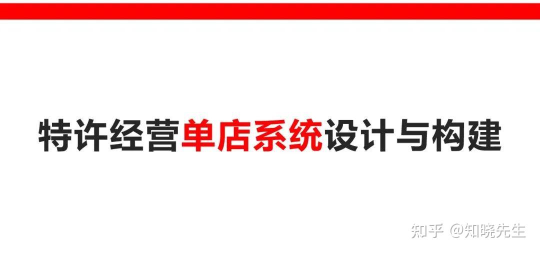 万店连锁:店铺盈利复制模型解析 - 知乎