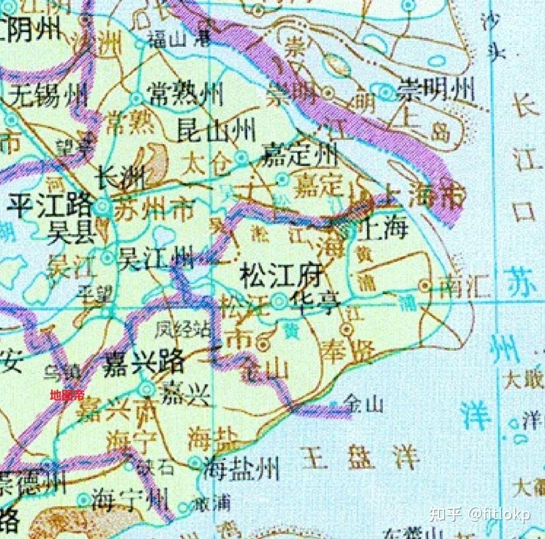 松江区较特殊,上海本来是明清时松江府所属县 - 知乎