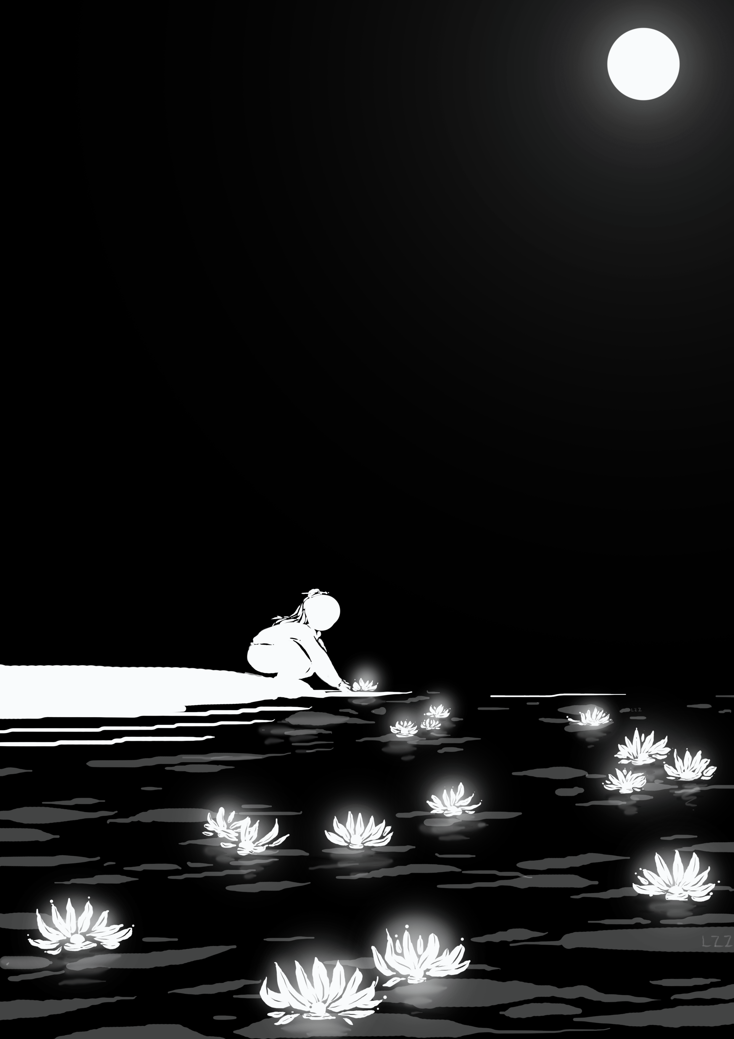 有哪些适合做手机壁纸的黑底色图片? - 知乎