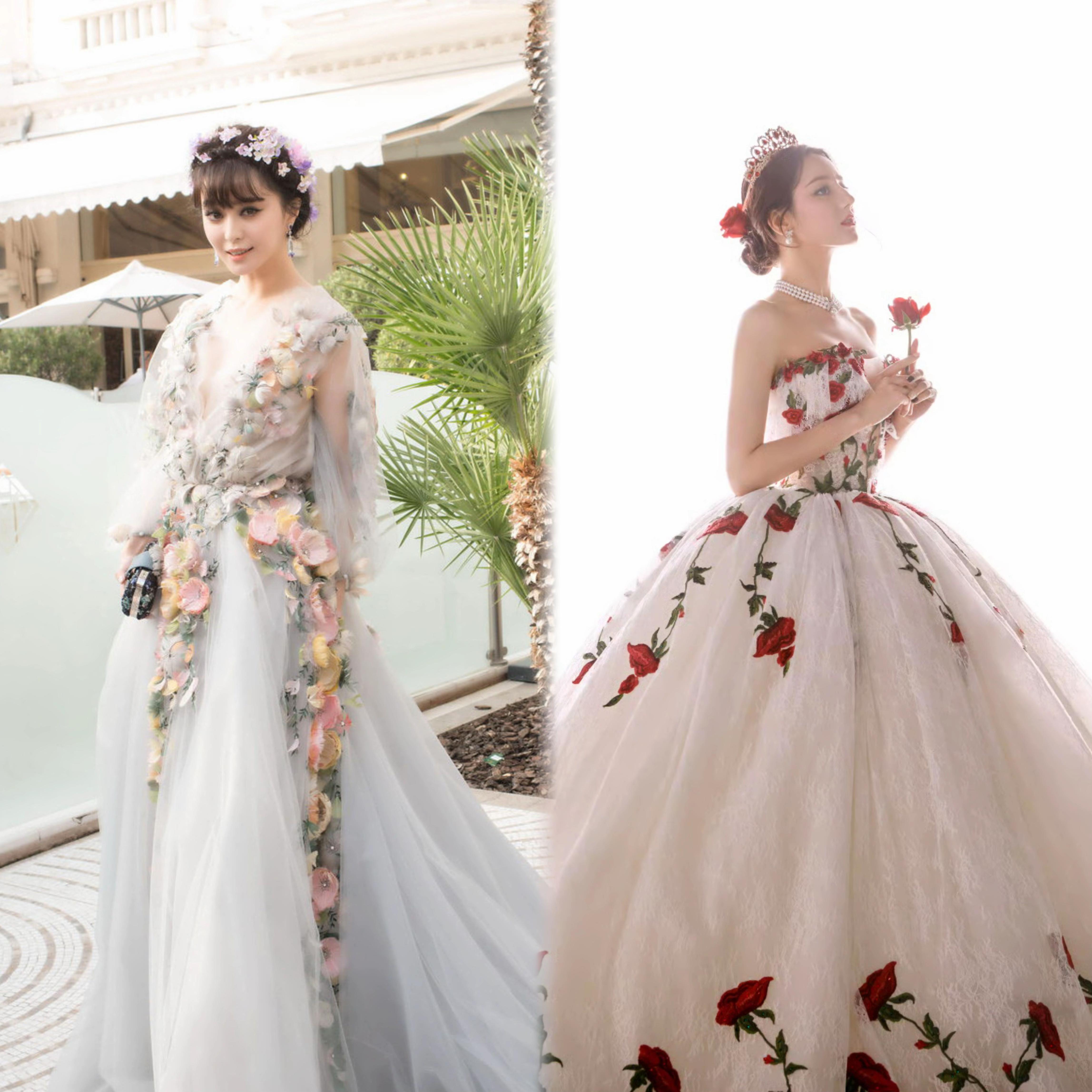 有哪些女明星的红毯造型很漂亮?