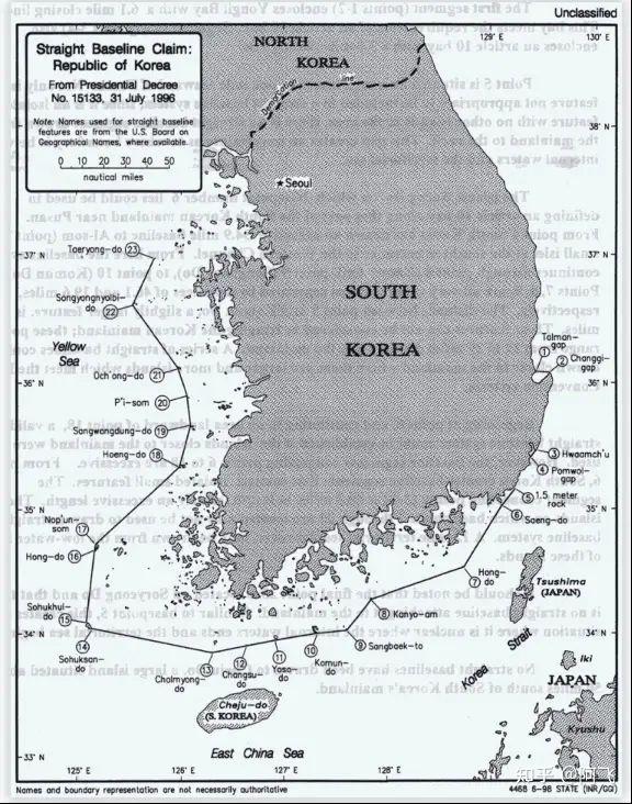 各沿海国的领海面积 - 知乎