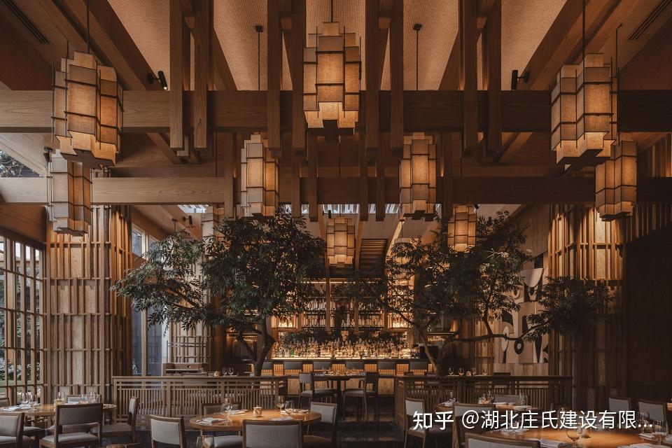 空间美学|东方禅意原木餐厅的松弛叙事设计 - 知乎