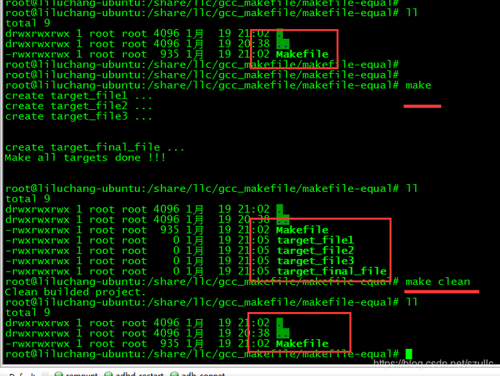  linux makefile makefile phony 
