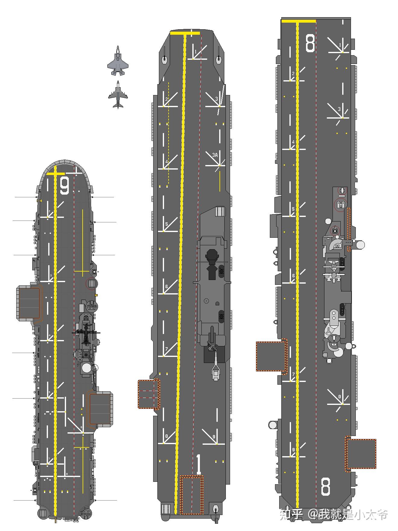 cv6企业号航空母舰图纸图片