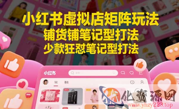 小红书虚拟店矩阵_wwz