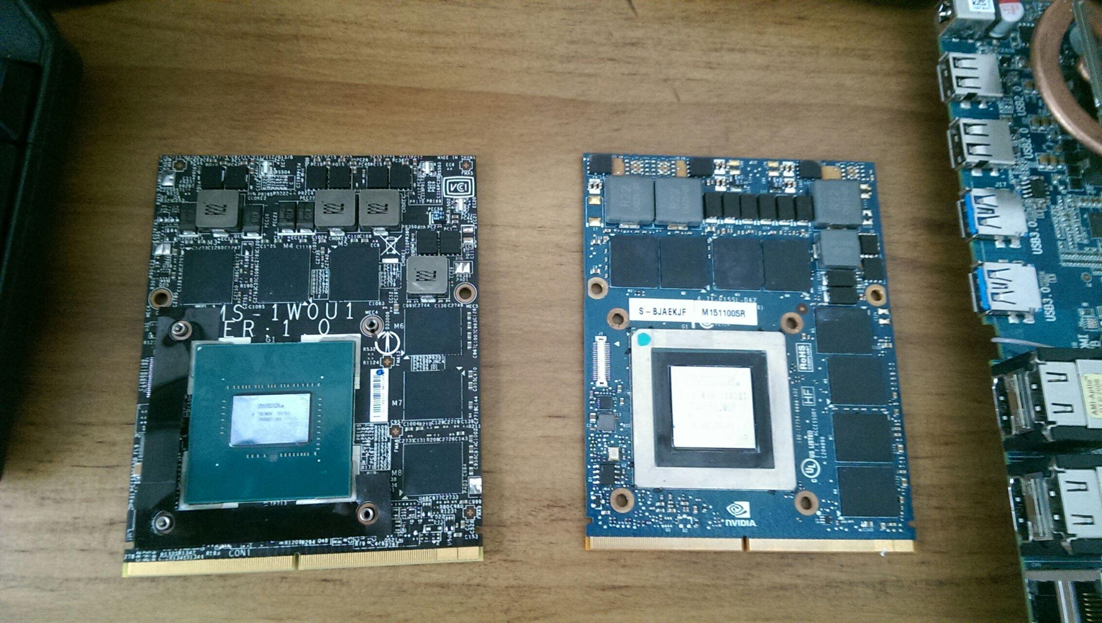 笔记本移动版gtx1060的插口和870m一样吗