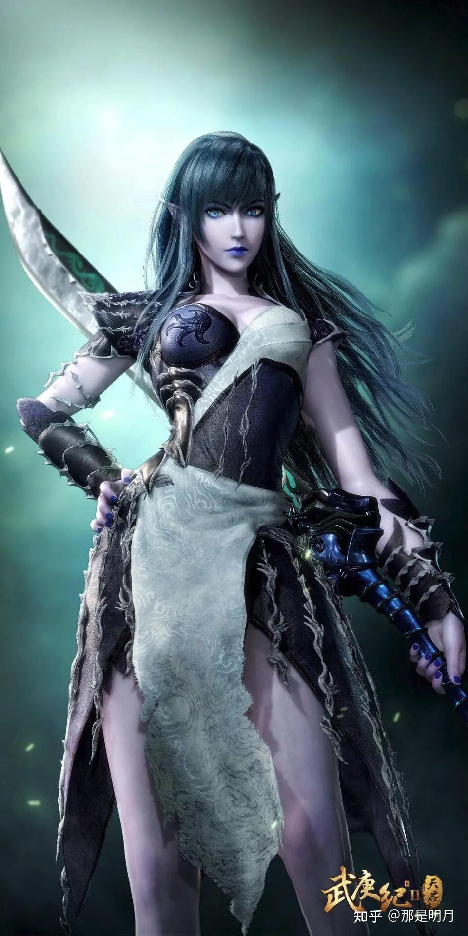 可以分享一下国漫女神,游戏cg美女的高清壁纸吗? - 知乎