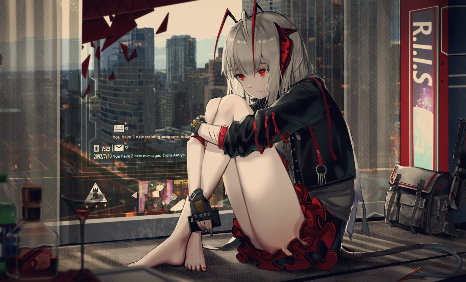 为什么《明日方舟》里的w的裸足图那么多? - 知乎