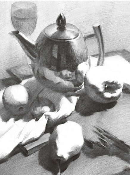 素描静物如何处理画面的黑白灰关系！ - 知乎