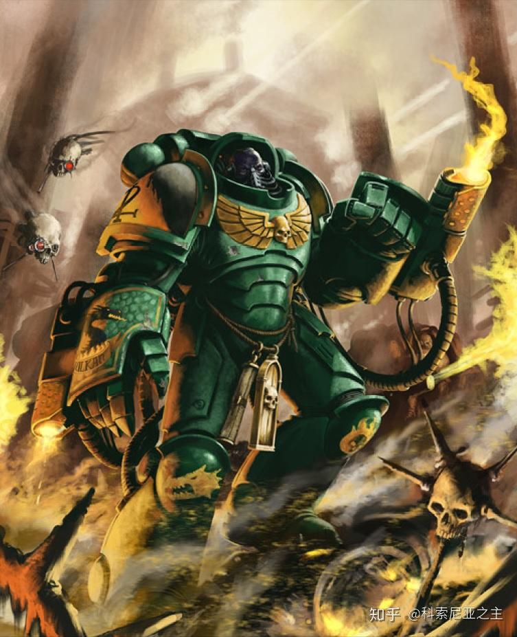 战锤里都有哪些型号的动力装甲? - 知乎