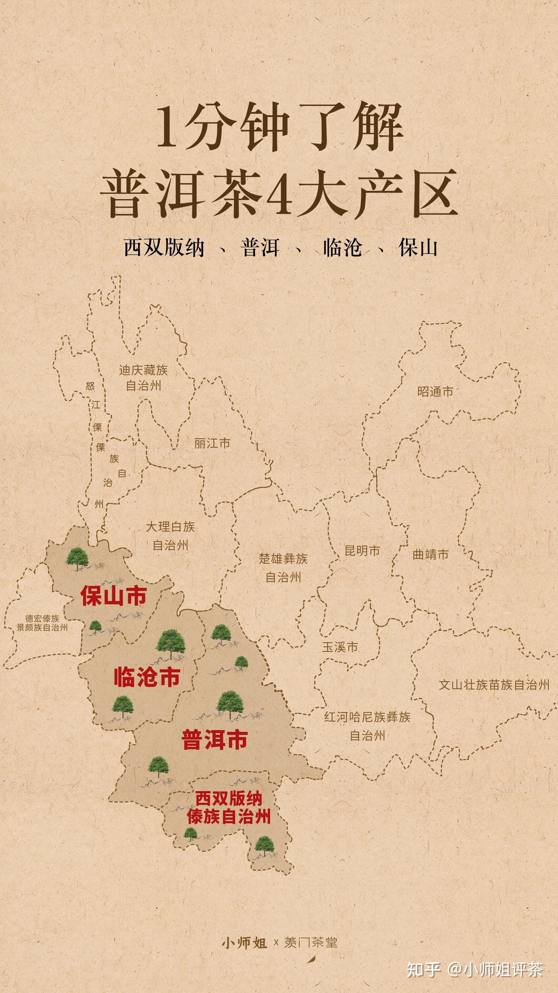 云南各产区的普洱茶,各有什么特点? - 知乎