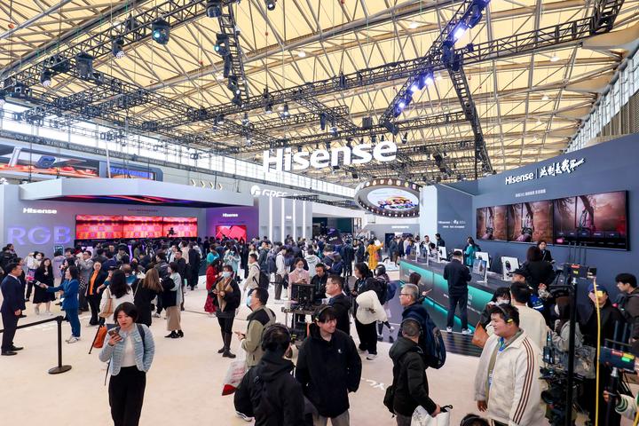 AWE 2025,有哪些家电新品值得关注?海信全新旗舰电视、激光电视、新风空调惊艳亮相AWE! - 知乎