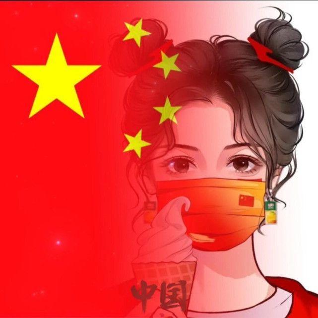 2022带中国红的头像图片