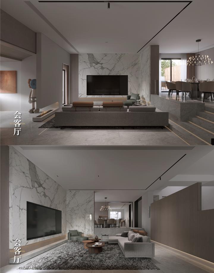 福州别墅设计 | 品川设计 | 600㎡现代风别墅设计 - 知乎