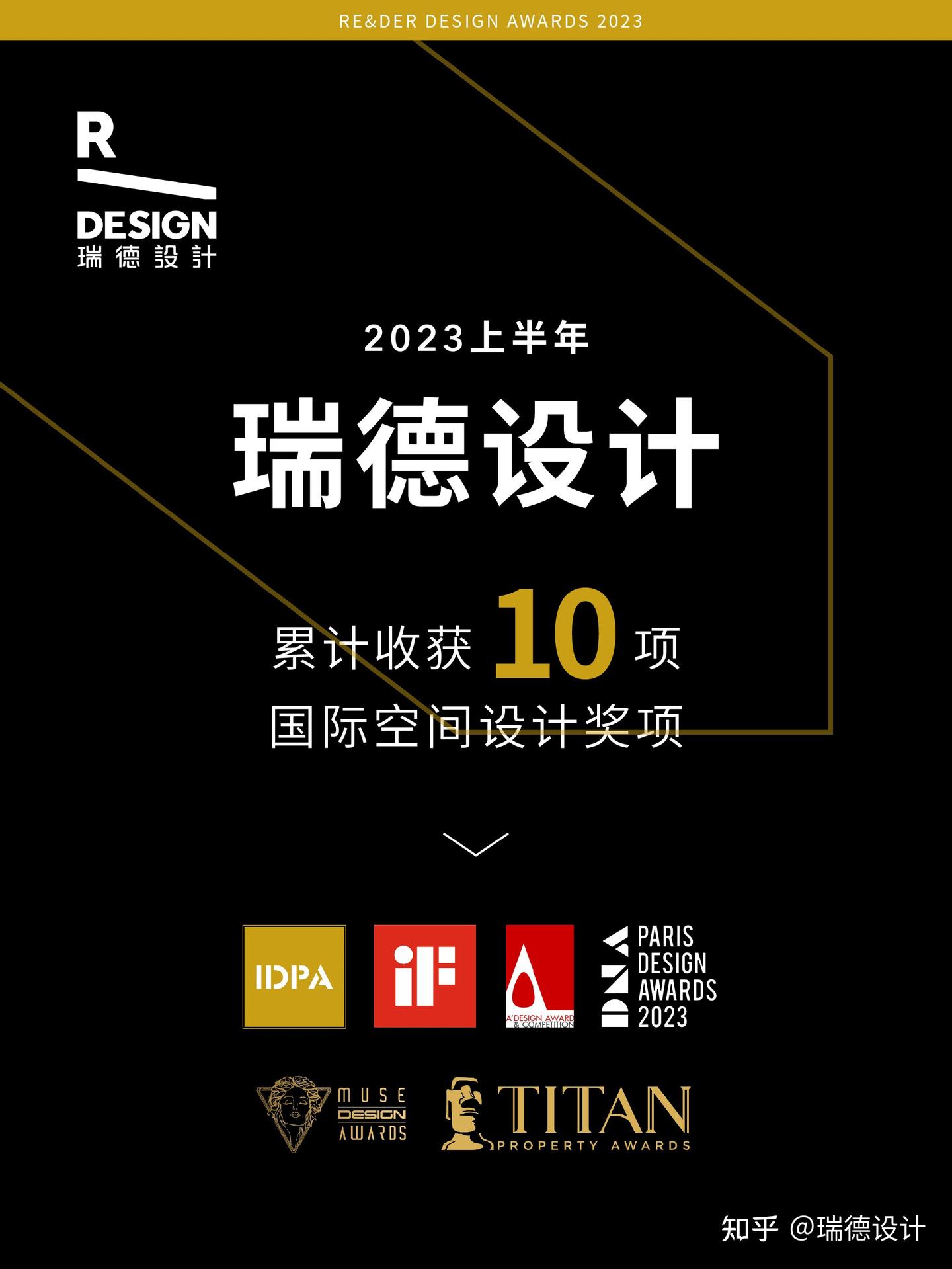 瑞德设计2023年(上半年)荣获29项国际设计大奖! - 知乎