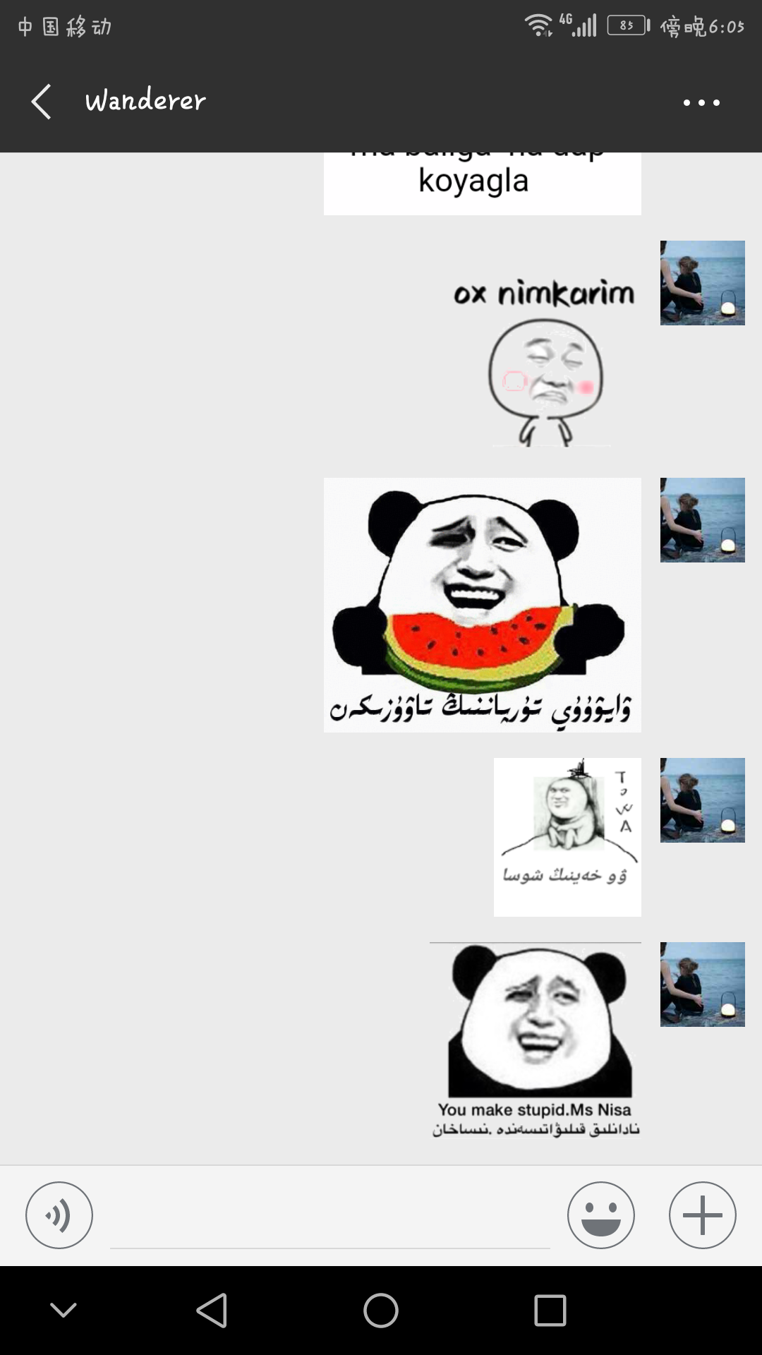 你都知道哪些维吾尔语哈萨克语表情包