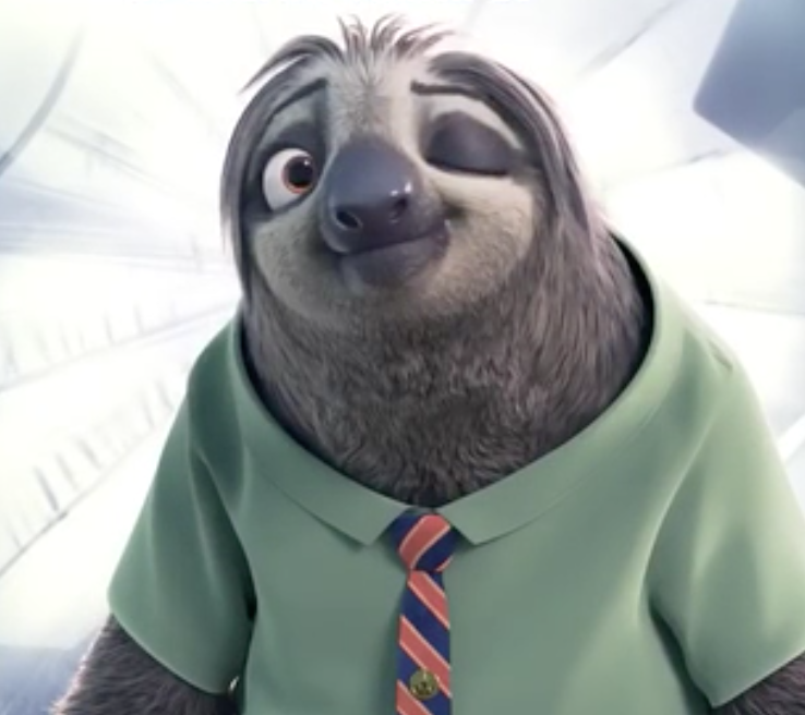 《疯狂动物城》中闪电到底是树獭还是树懒? - 知乎