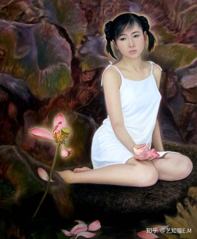 国内人体油画中最性感最有争议的人体模特- 知乎