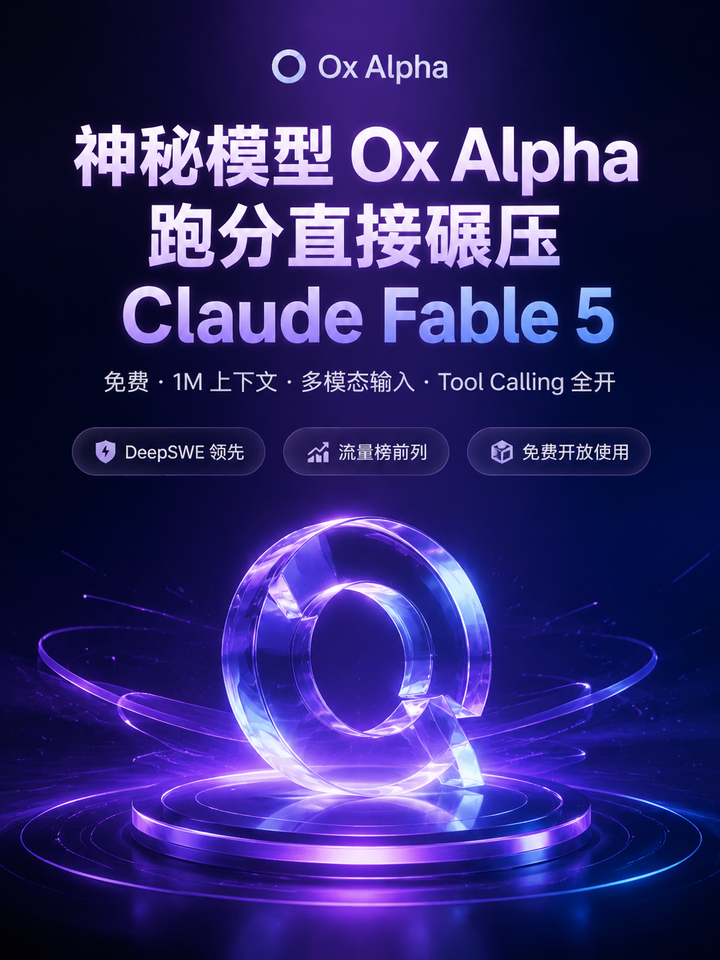 神秘模型 Ox Alpha,跑分碾压,免费一周。 - 知乎