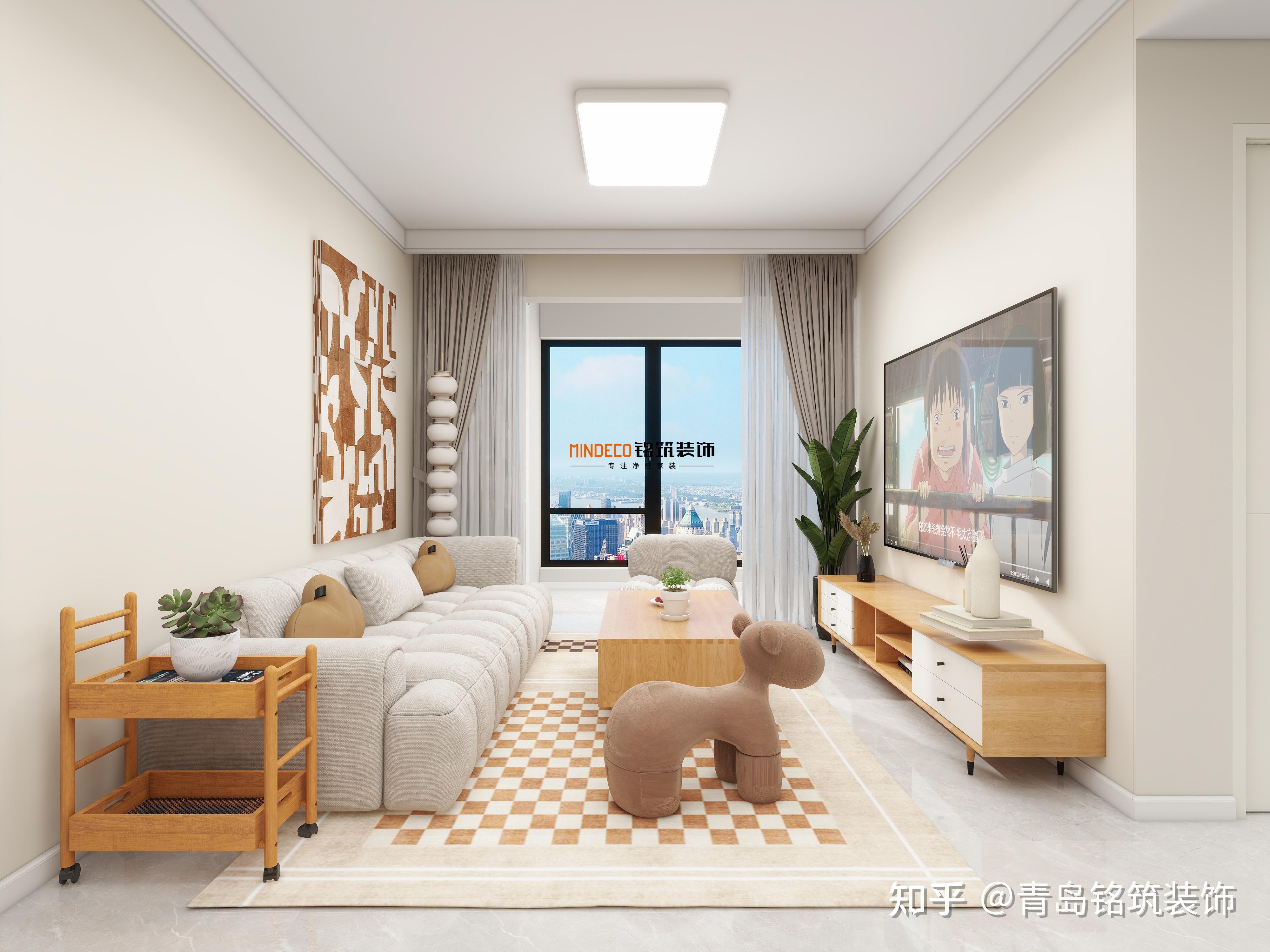 北岸雅居|97m²现代原木风,以少胜多,以简胜繁 - 知乎