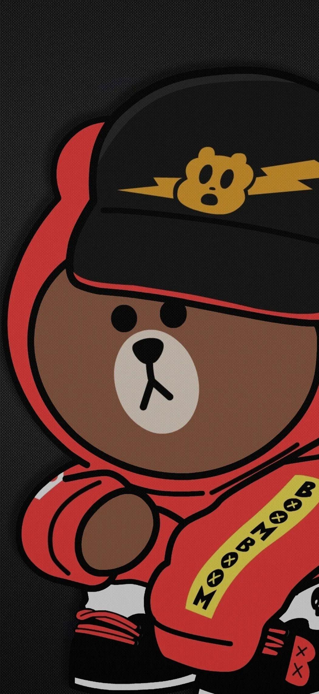 有没有好看的白色布朗熊壁纸? - 知乎