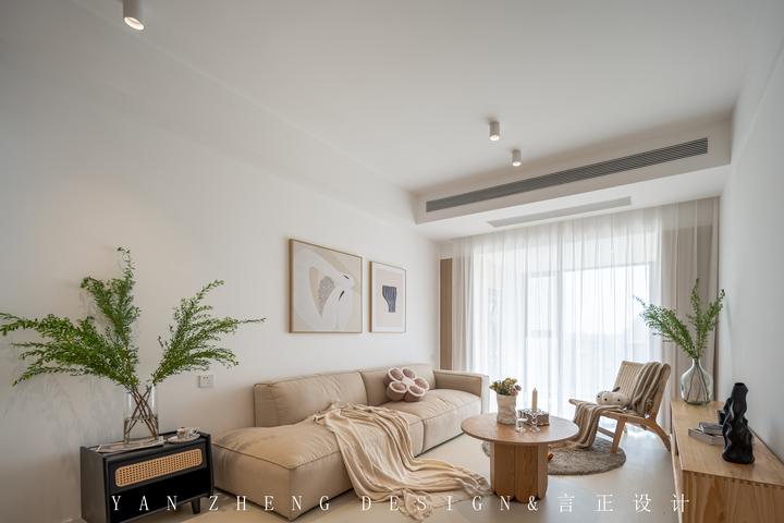 【重庆装修设计工作室推荐】言正新作|奶油原木色治愈氛围感的家~ - 知乎