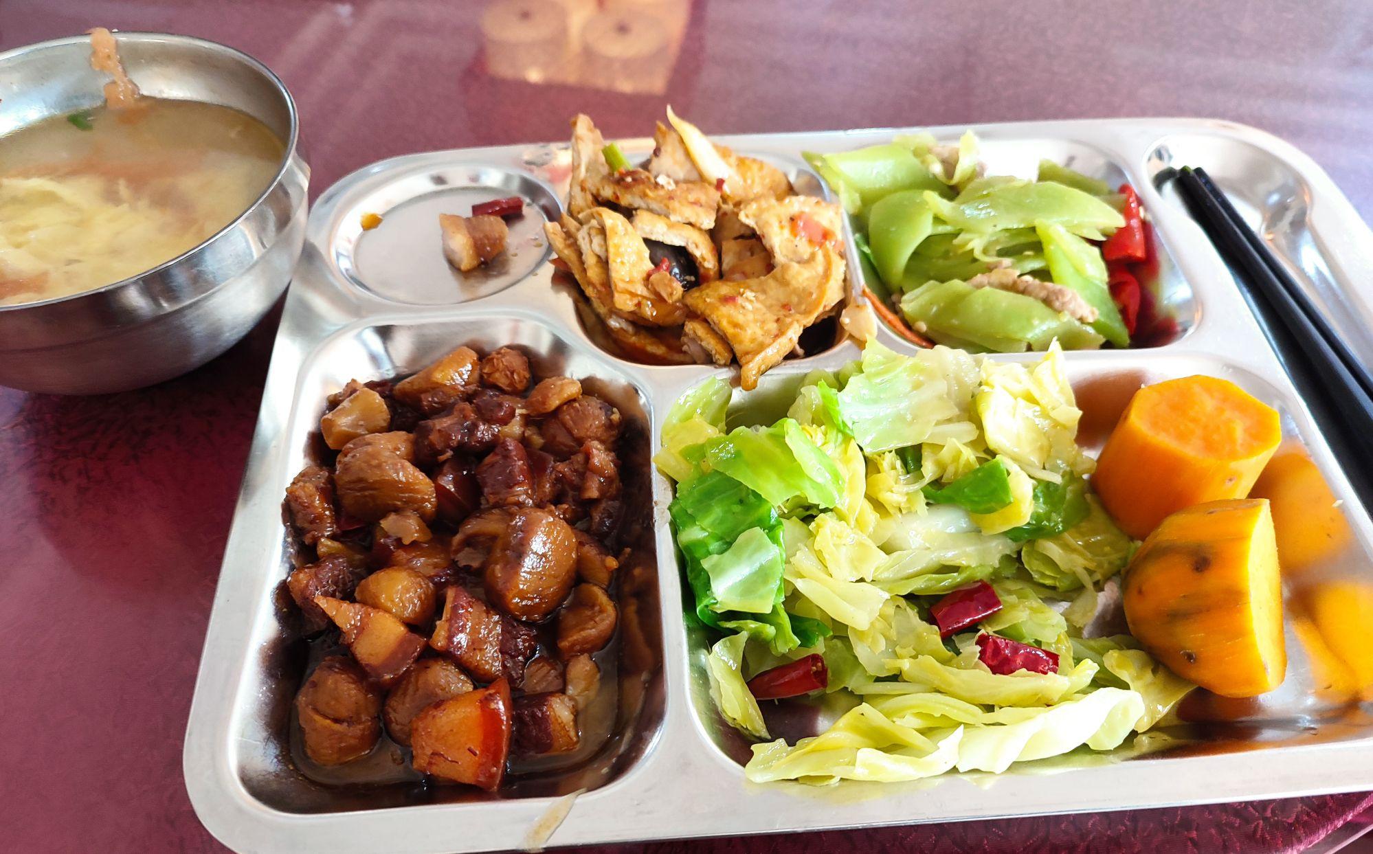 你吃过机关事业单位的午餐吗?