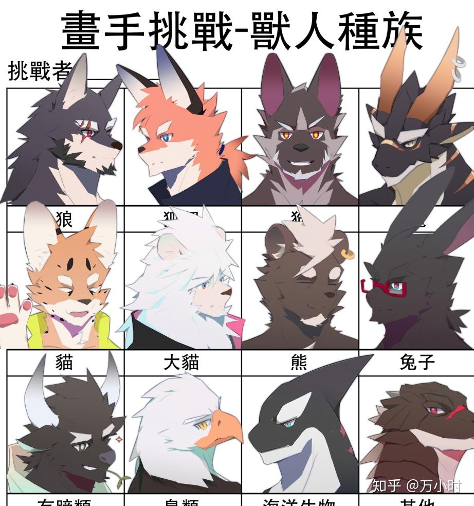 怎样画好一份兽设？ - 知乎