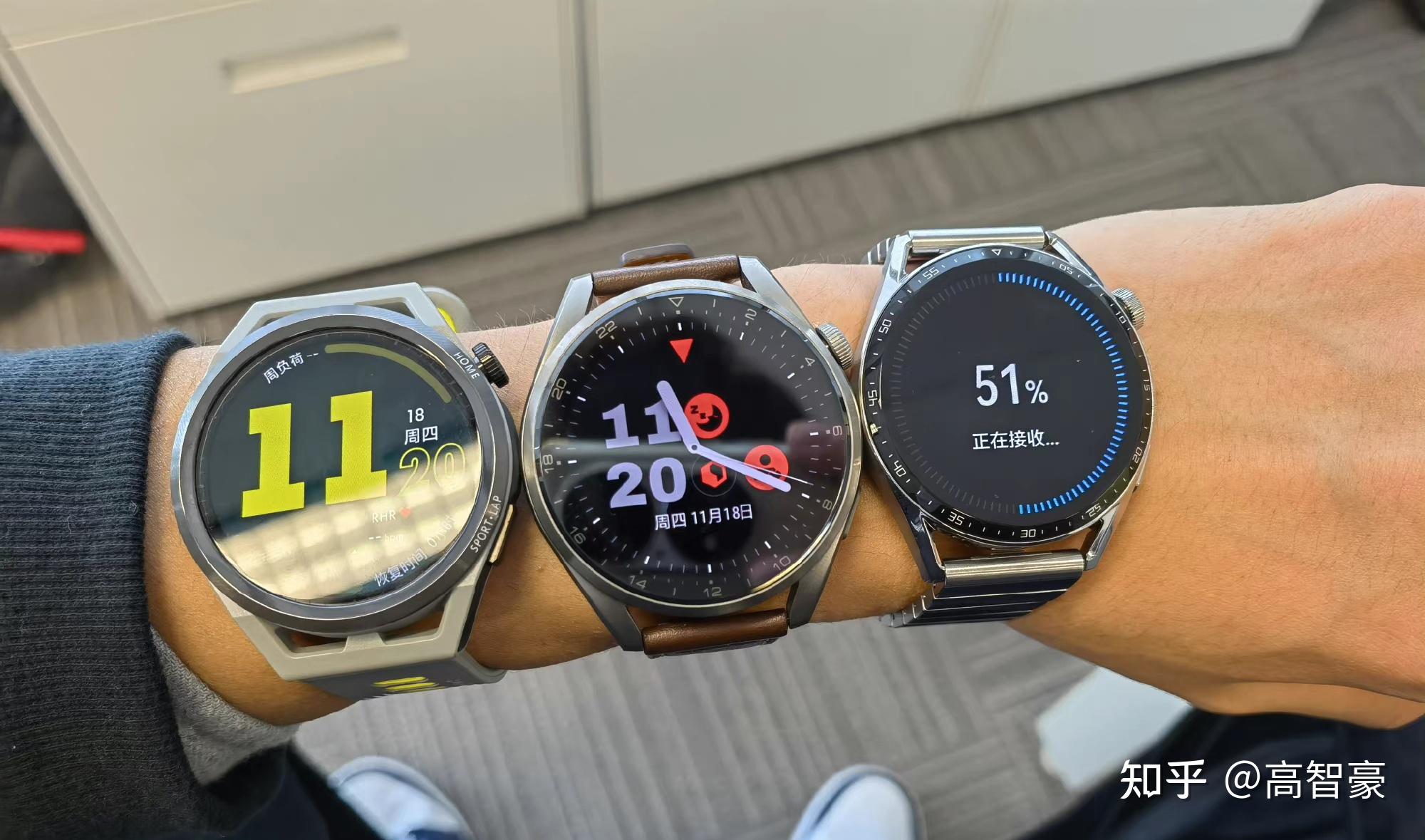 华为watchgt水漾流金和白色款有啥区别