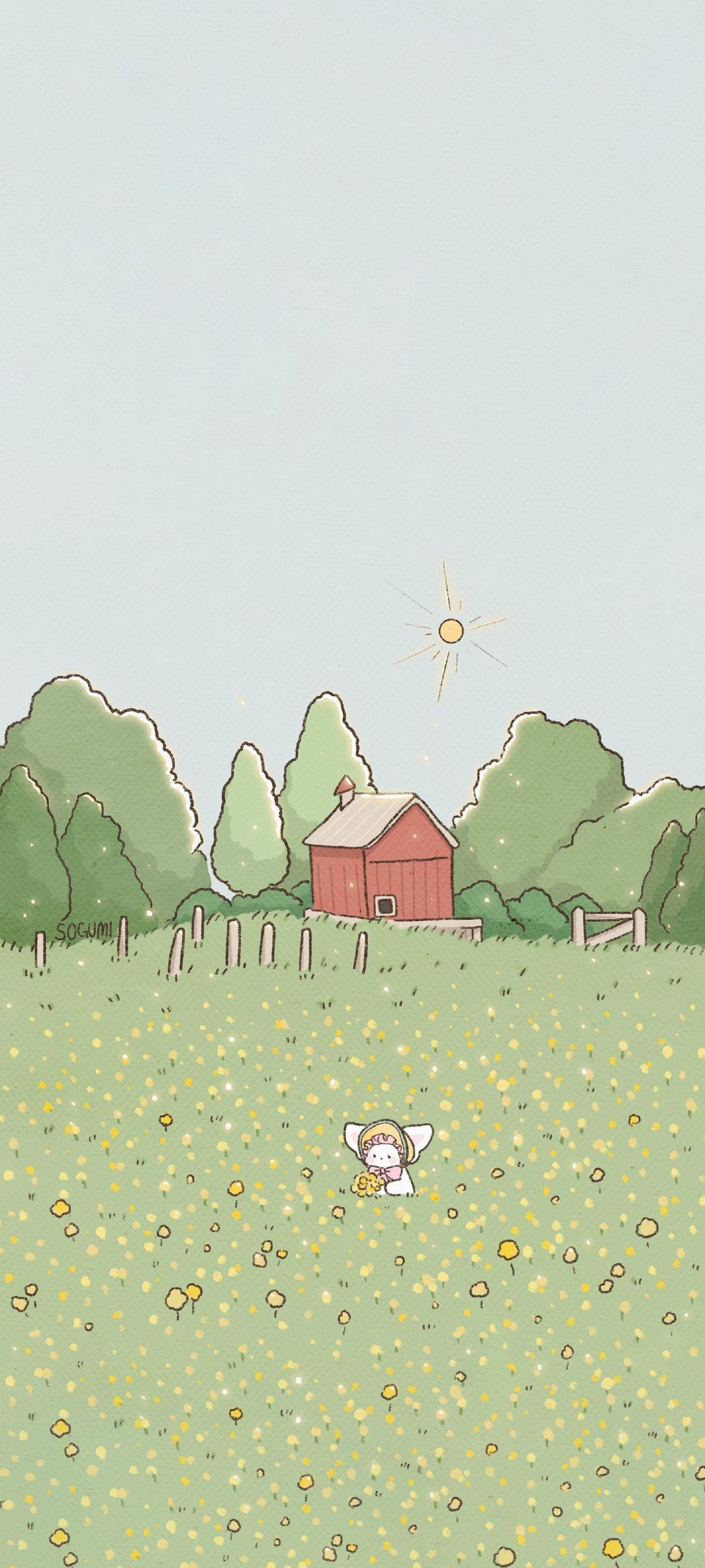 有什么美到极致的绿色壁纸?(绿色壁纸好看卡通动漫)