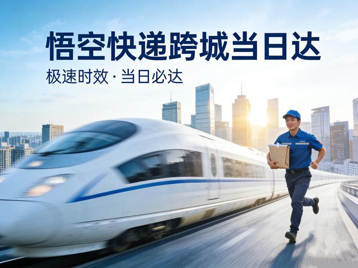 跨城急件当天到不了?悟空快递:真・当日达,解决你的时效焦虑 - 知乎
