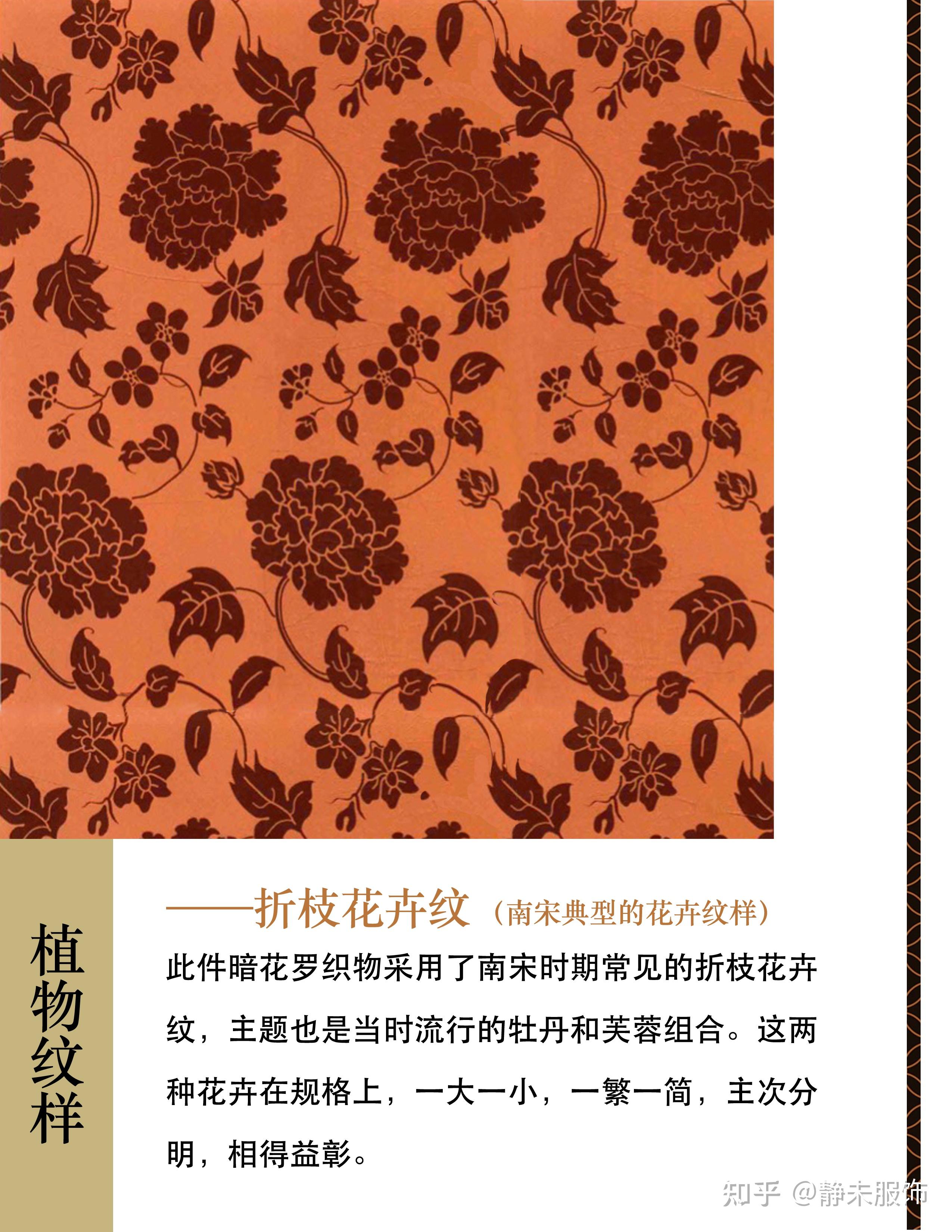 中国传统纹样|宋朝经典服饰纹样(上) - 知乎
