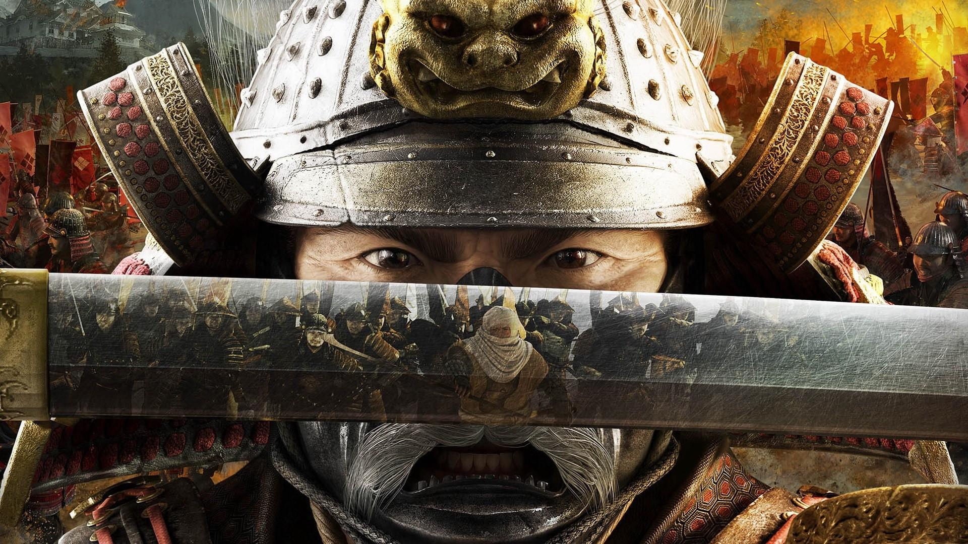 有没有日本武士的高清壁纸啊,最好是穿铠甲的?