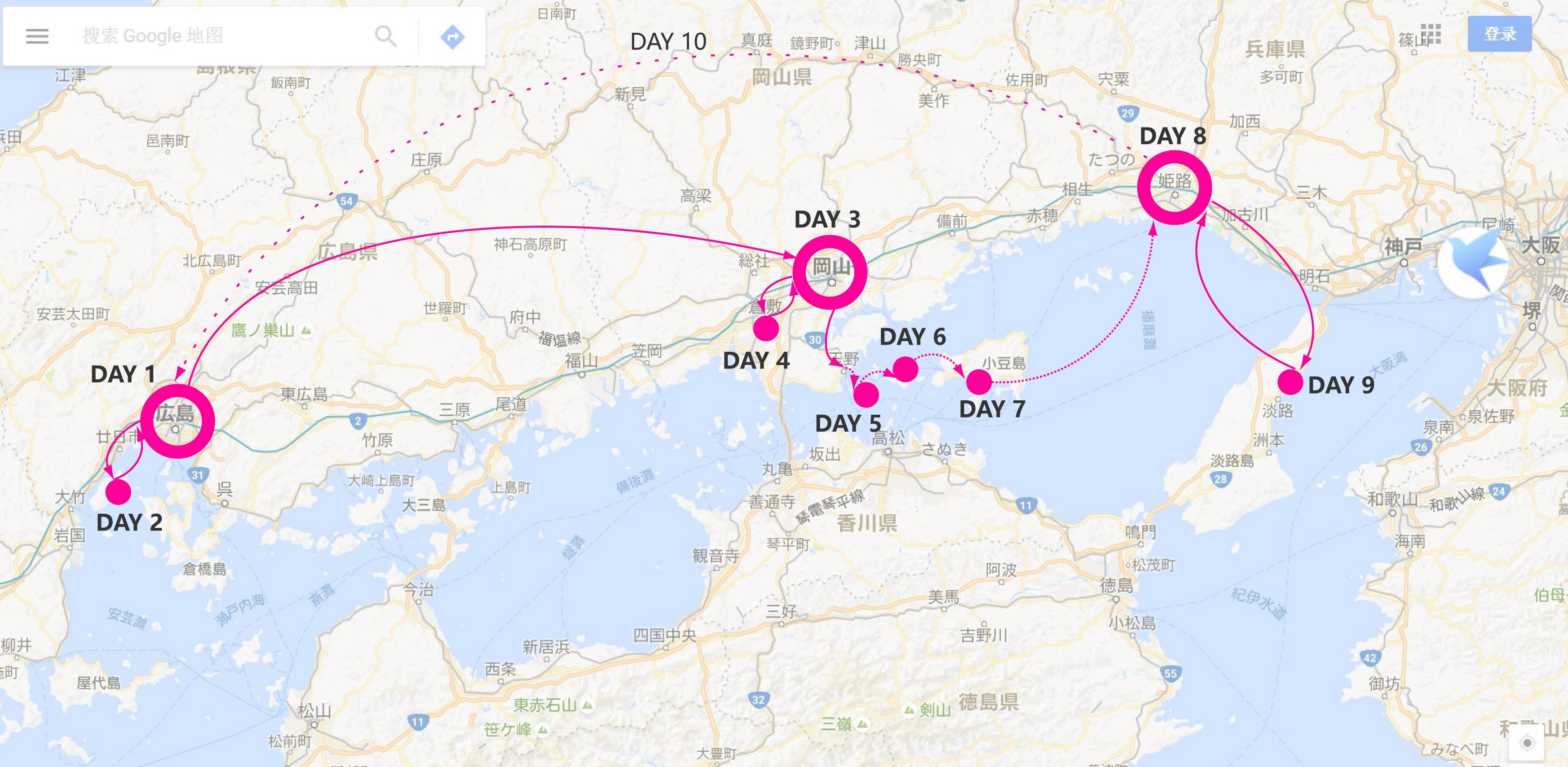 日本的瀨戶內海沿線深度遊可以怎麼玩