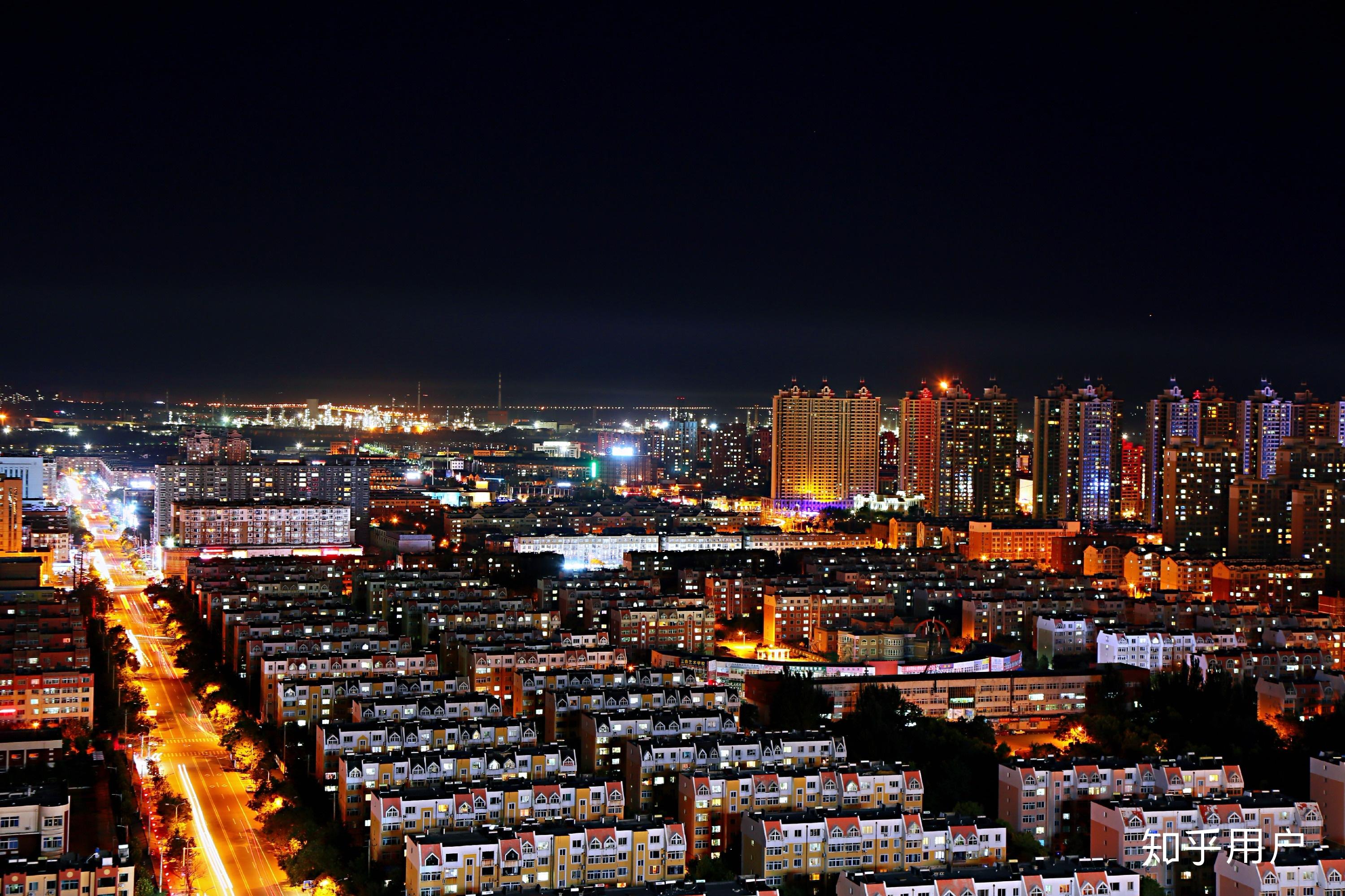 盘锦市夜景图片