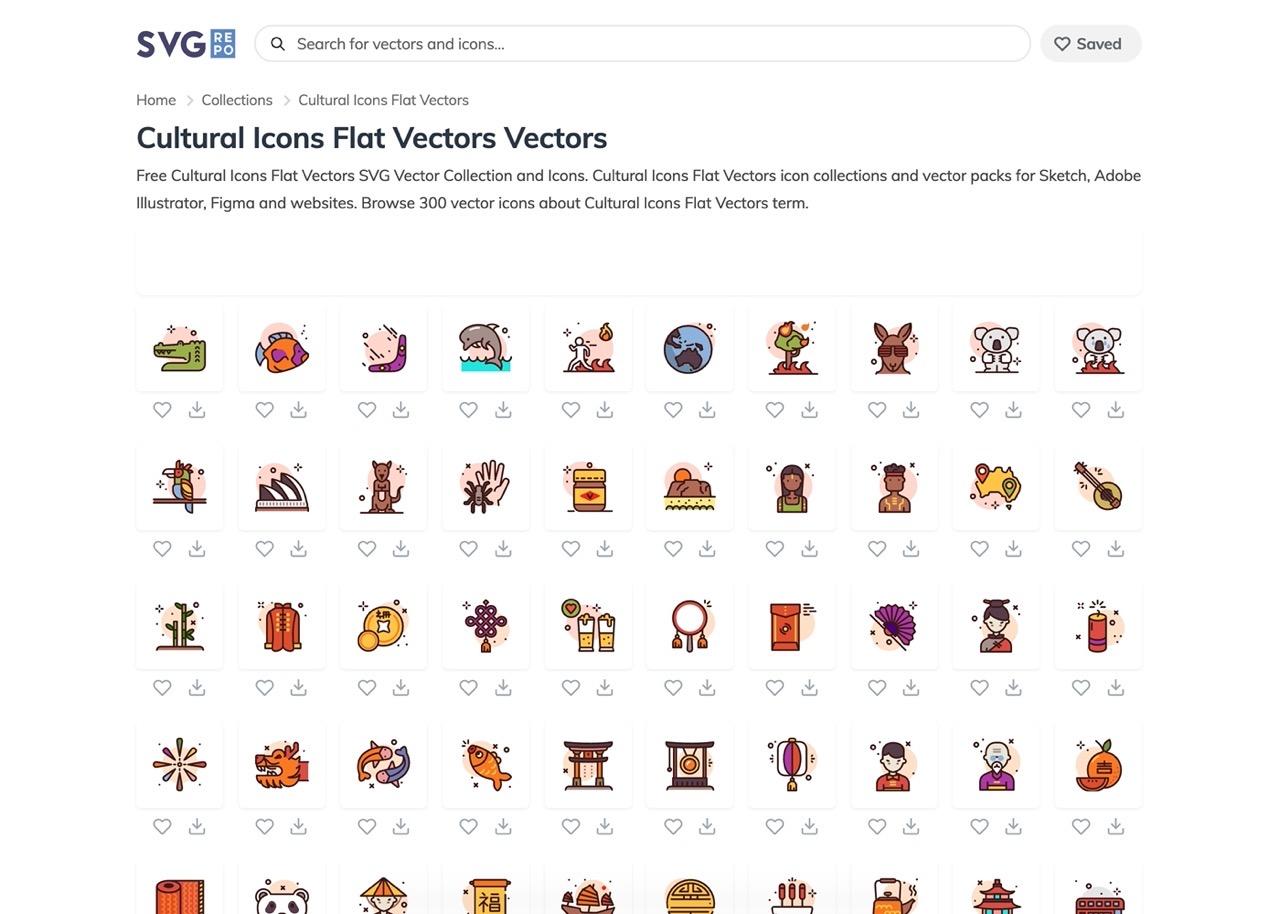 快收藏!超过 30 万个免费矢量图标下载的「SVG Repo」 - 知乎