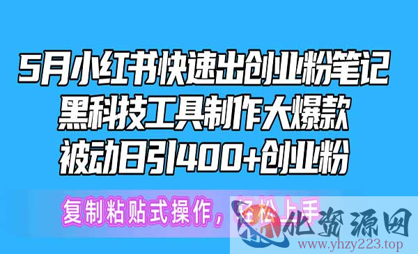 小红书快速出创业粉笔记_wwz