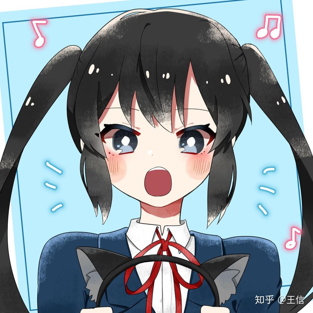 谁有五黑的轻音少女的头像哇,我们五个大老爷们要用(doge? - 知乎