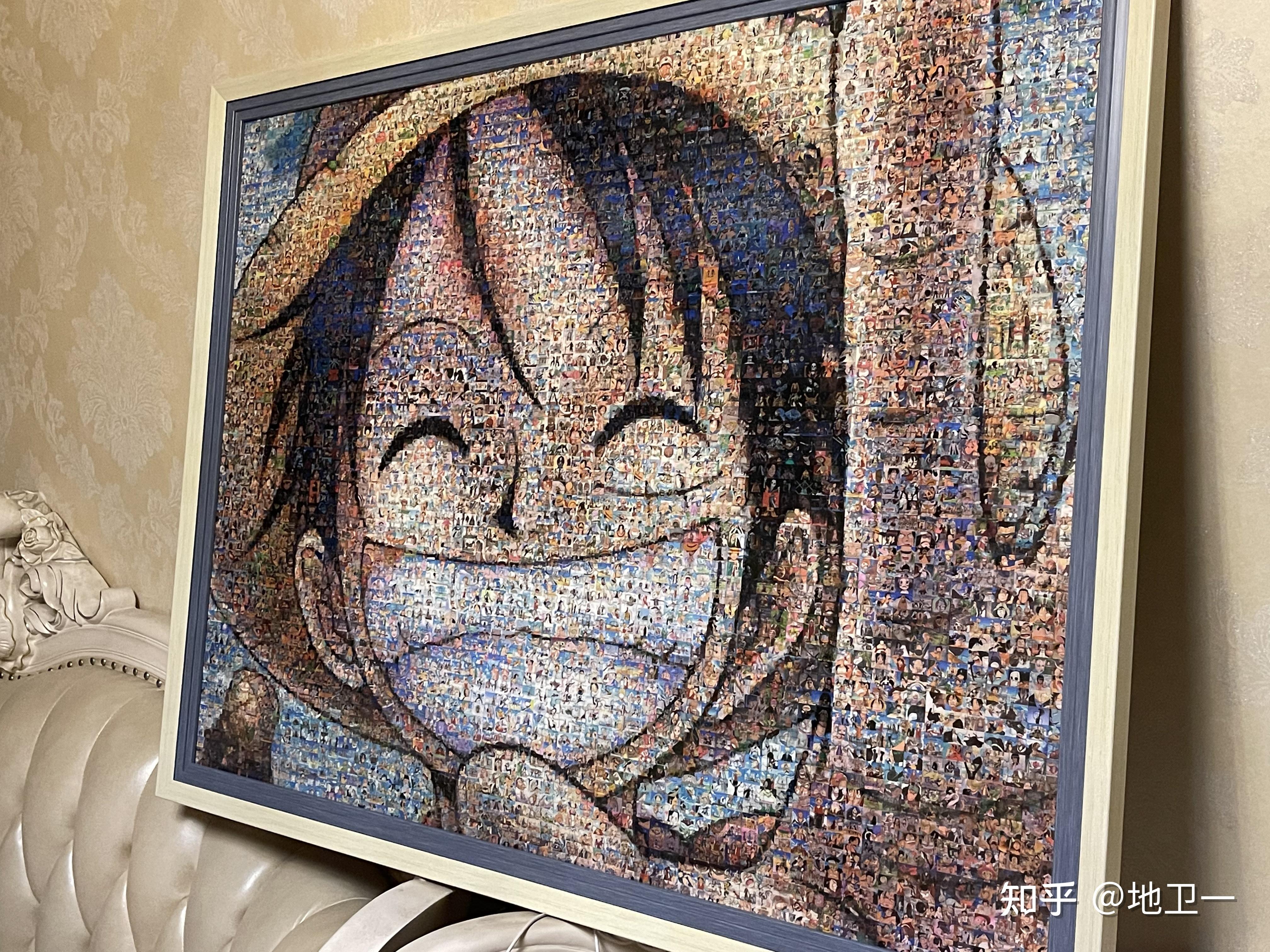 海贼王马赛克2000片拼图大家有拼完的吗我的内心已经崩溃求攻略或者