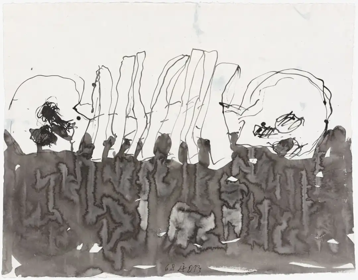 大师手稿| Georg Baselitz —— 反叛老头的颠倒视界- 知乎