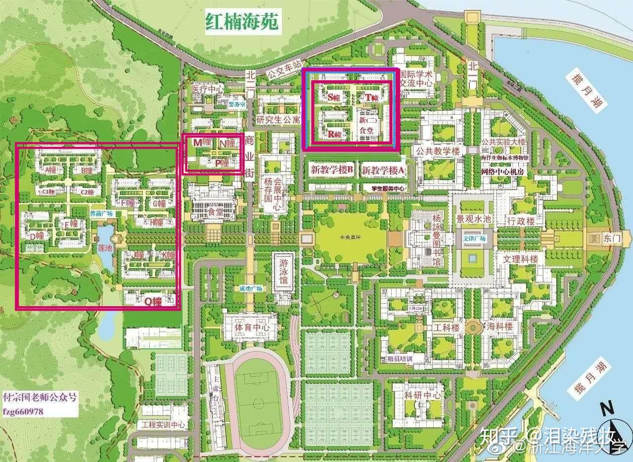 浙江海洋大学平面地图图片