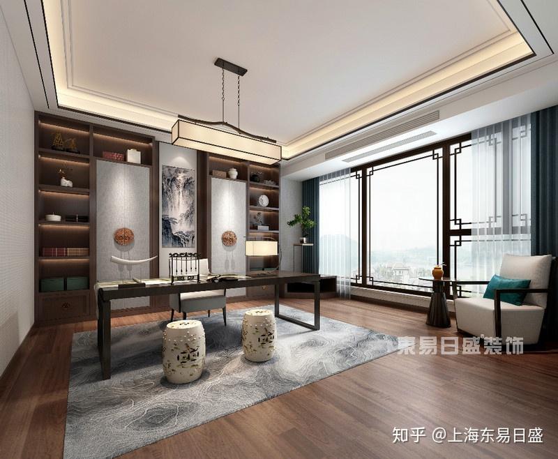 上海装修公司-东园雅集轩716㎡-清雅含蓄的室内空间 - 知乎