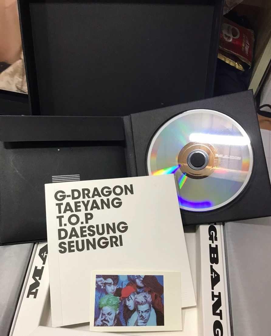 bigbang的made专辑普通版和手工版区别在哪