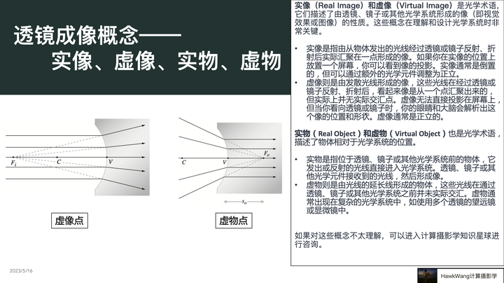 光学词汇9-透镜2-实像虚像实物虚物 - 知乎