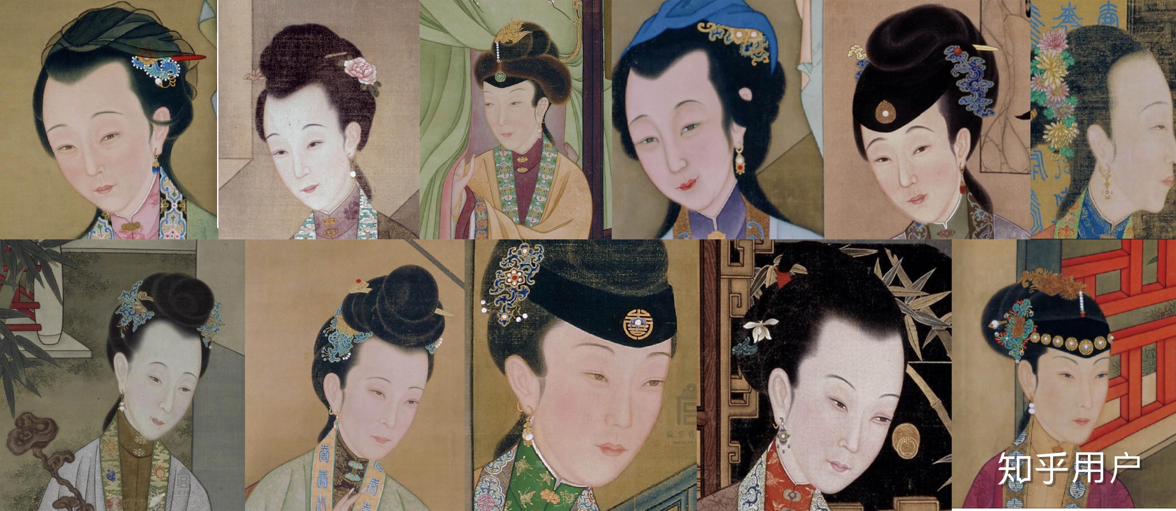怎样解读雍正十二美人图