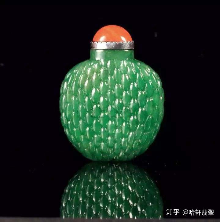 小小一个「鼻烟壶」集工艺之大成，却已成为翡翠界的绝唱- 知乎